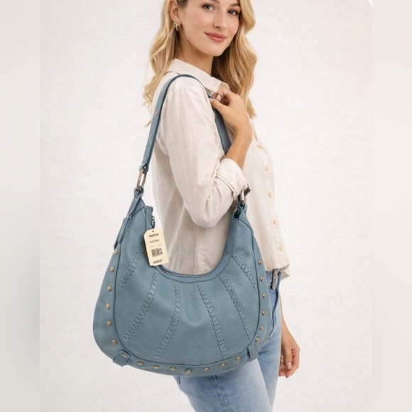 Fossil Handbags - Fossil Lexa Hobo Vintage with Stud Accents